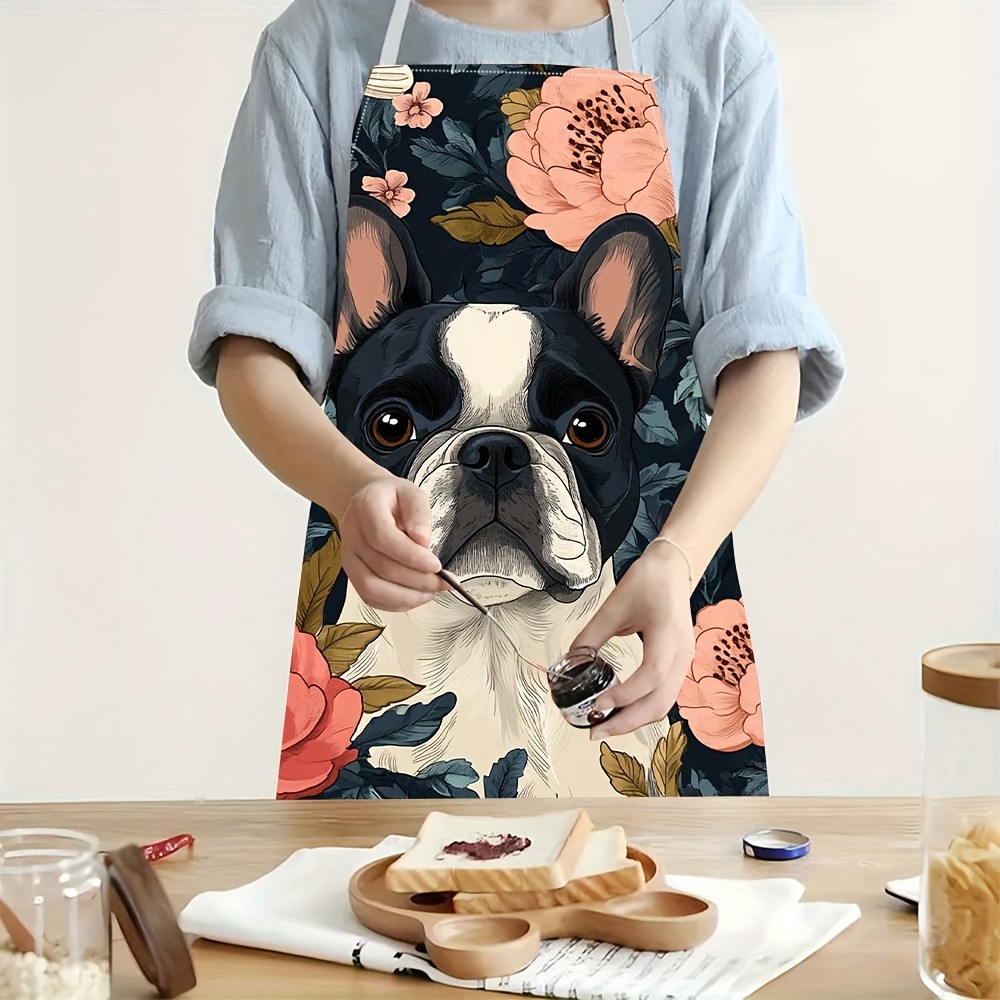 Kitchen Baking Area Ideas - Фартук с цветочным узором и изображением