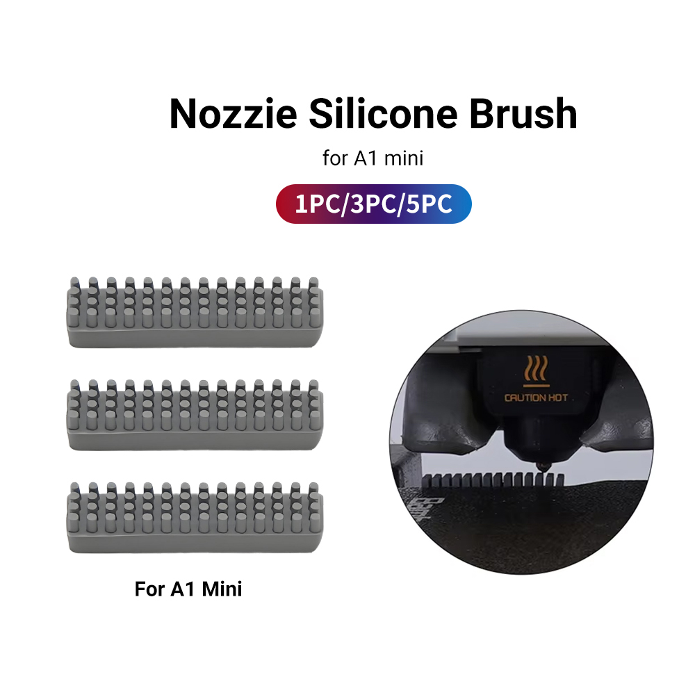 Pastry Brush Silicone - Щетка-насадка для чистки силиконовых поддонов 3D-принтеров