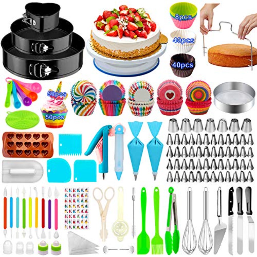 Springform Pan Set - Набор для украшения тортов, 493 предмета,