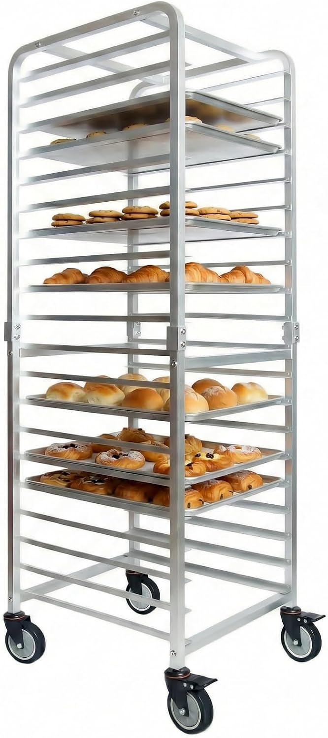 Kitchen Baking Sheets - Коммерческая 20-ярусная тележка для противней из