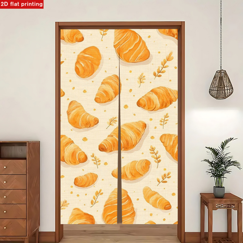 Kitchen Baking Nook - Гобелен VIKAMA с мотивом круассанов: игривый