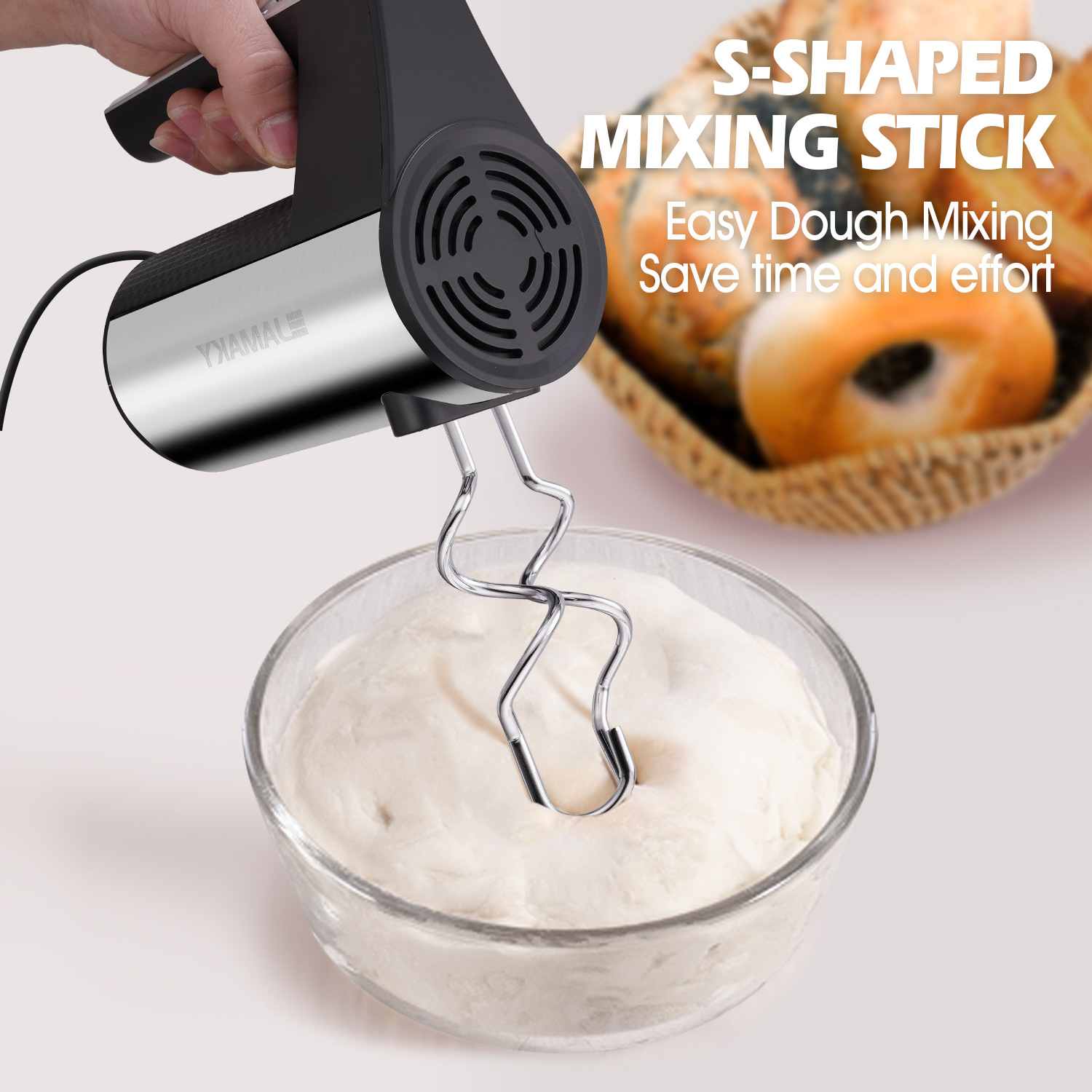Портативный электрический микс – обзор и цена Kitchen For Baking