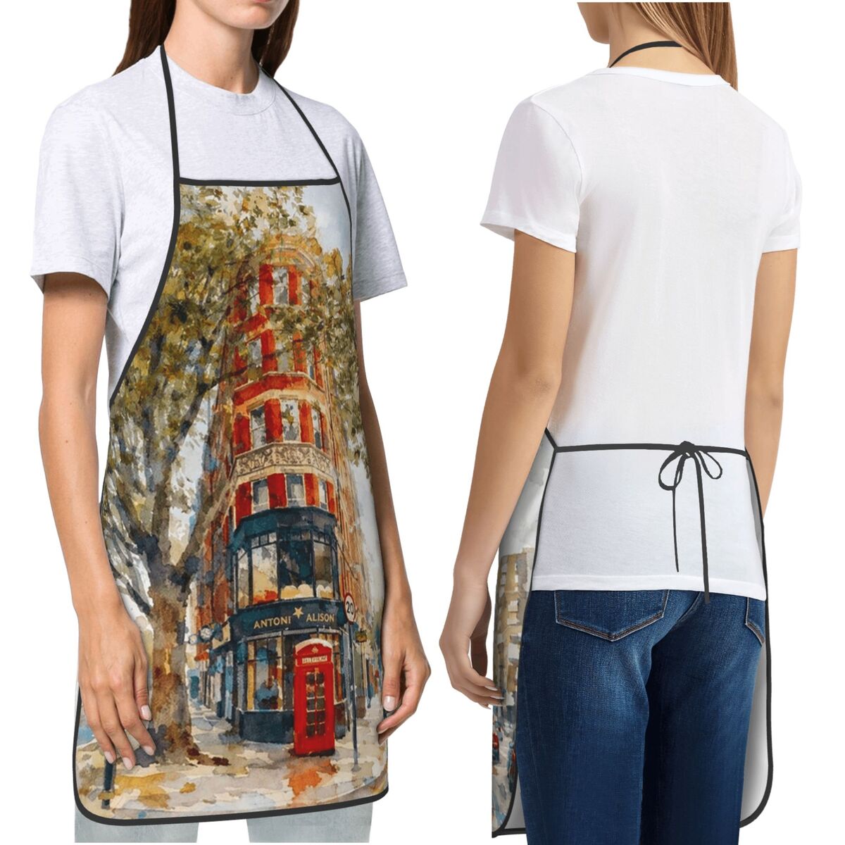 Фартуки-нагрудники London Flat – обзор и цена Kitchen Baking Corner