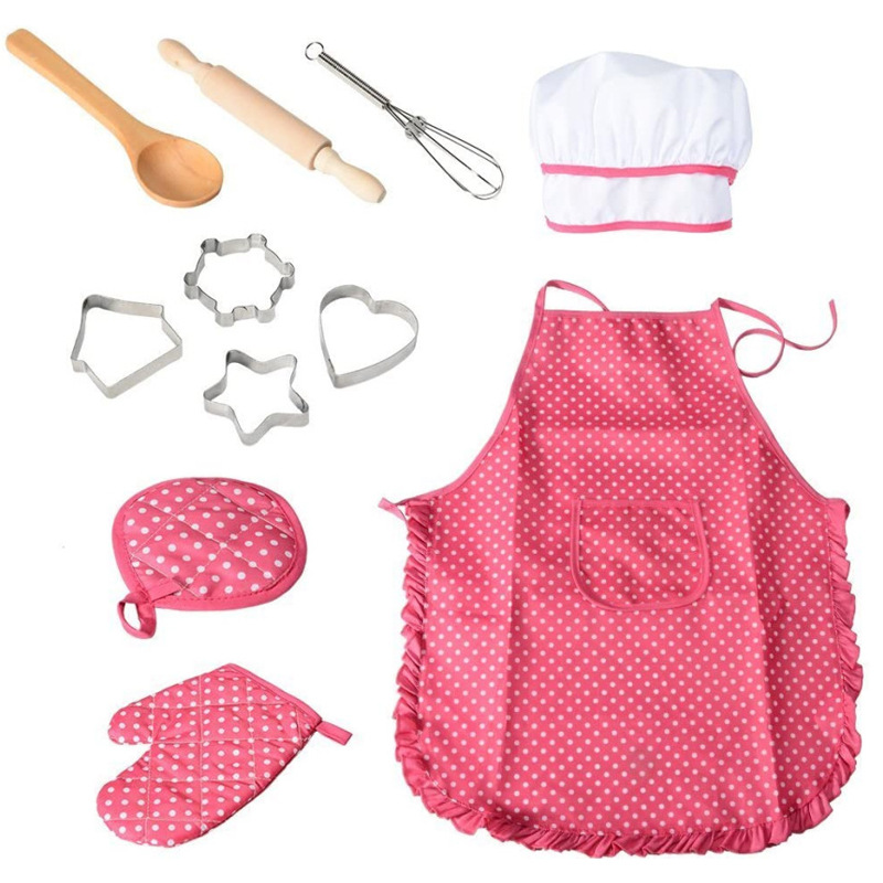 Детский фартук для выпечки, на – обзор и цена Baking Kitchen Set Up