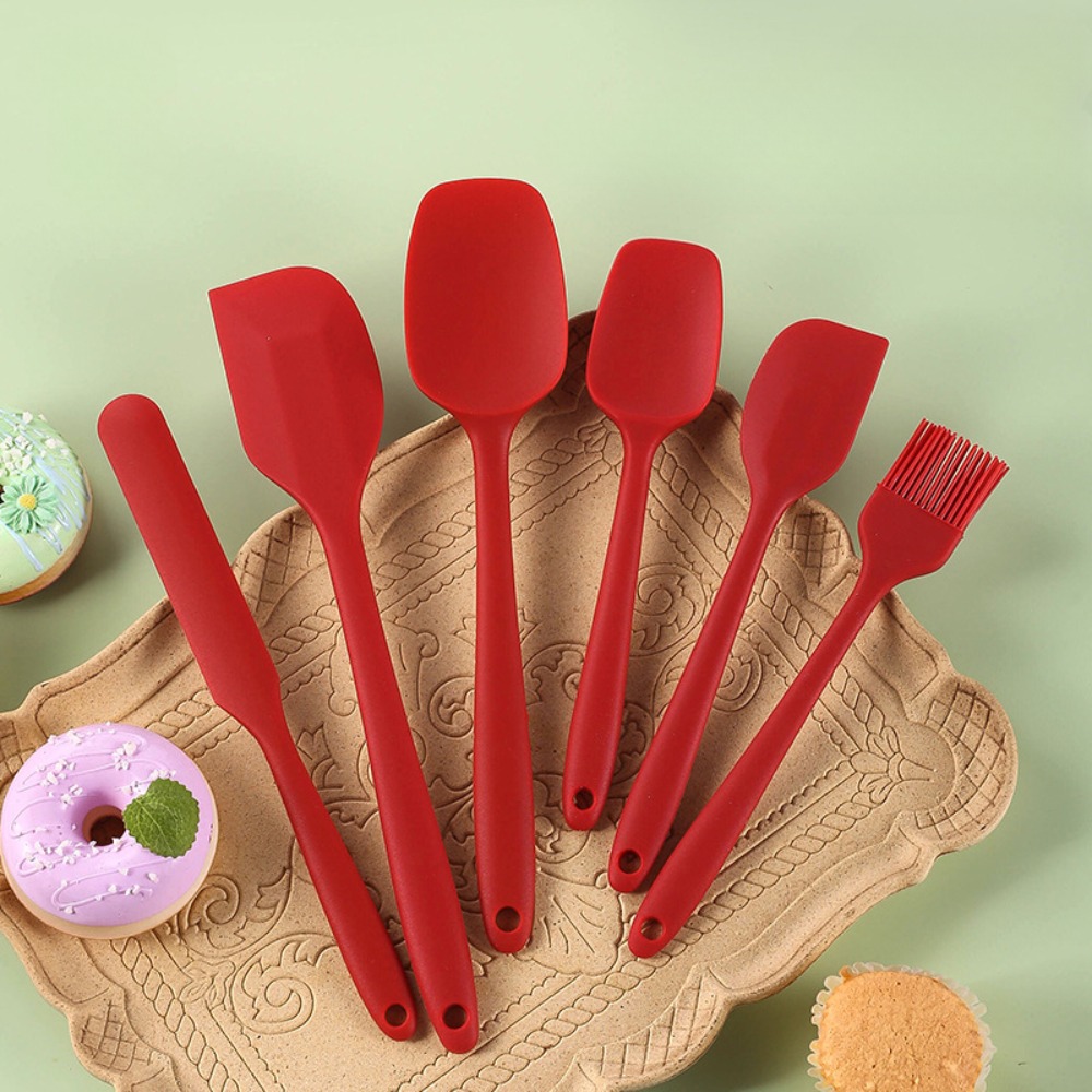 Набор из 6 силиконовых лопаток – обзор и цена Baking Kitchen Set Up