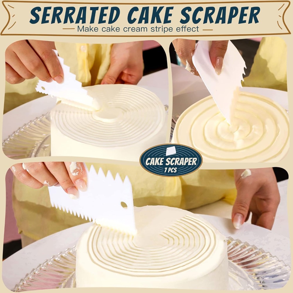 Набор из 7 предметов: скребки  – обзор и цена Kitchen Baking Utensil Set