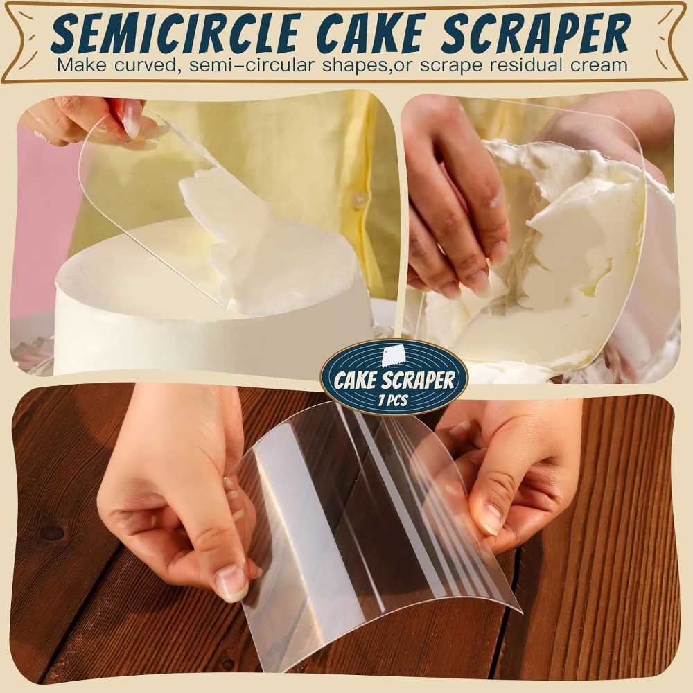 Набор из 7 предметов: скребки  – обзор и цена Kitchen Baking Utensil Set