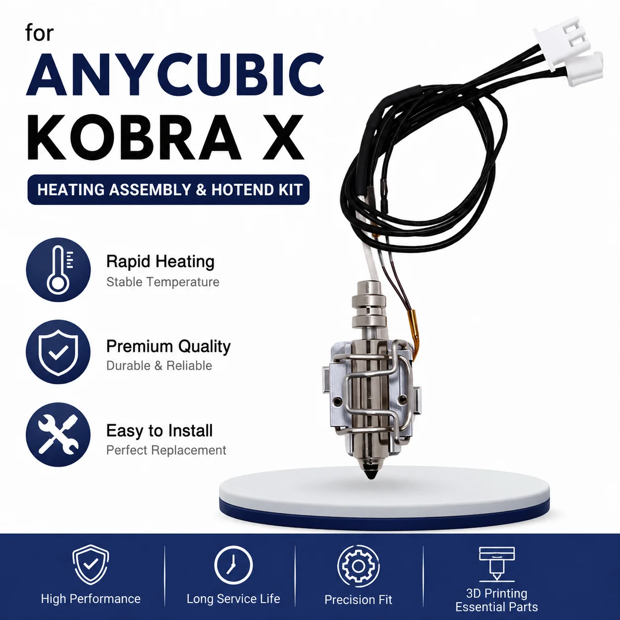 Комплект хотэнда Anycubic Kobr – обзор и цена Pastry Brush Silicone