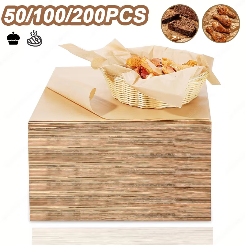 50/100/200 шт. бумага для выпе – обзор и цена Kitchen Baking Sheets