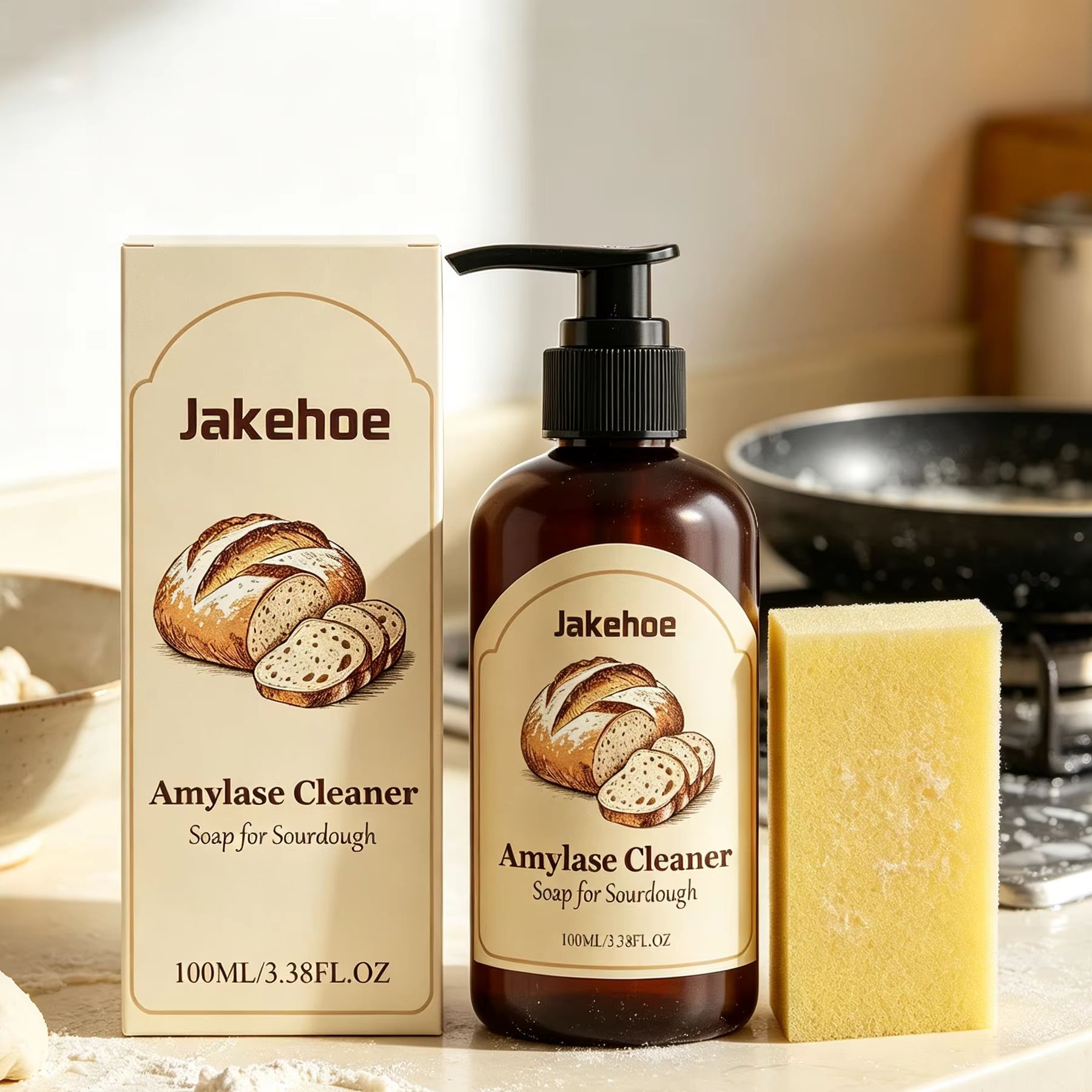 Мыло-очиститель Jakehoe Amylas – обзор и цена Kitchen Baking Mess