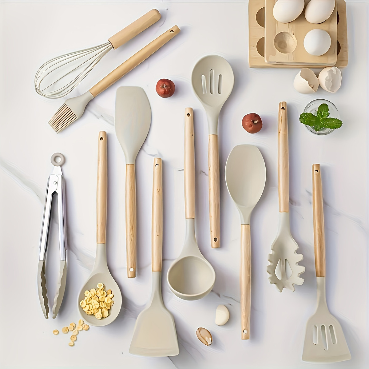 Набор из 12 предметов кухонной – обзор и цена Kitchen Baking Utensil Set
