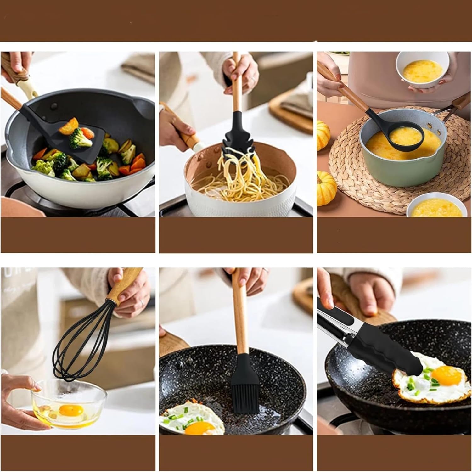 Набор из 12 предметов кухонной – обзор и цена Kitchen Baking Utensil Set