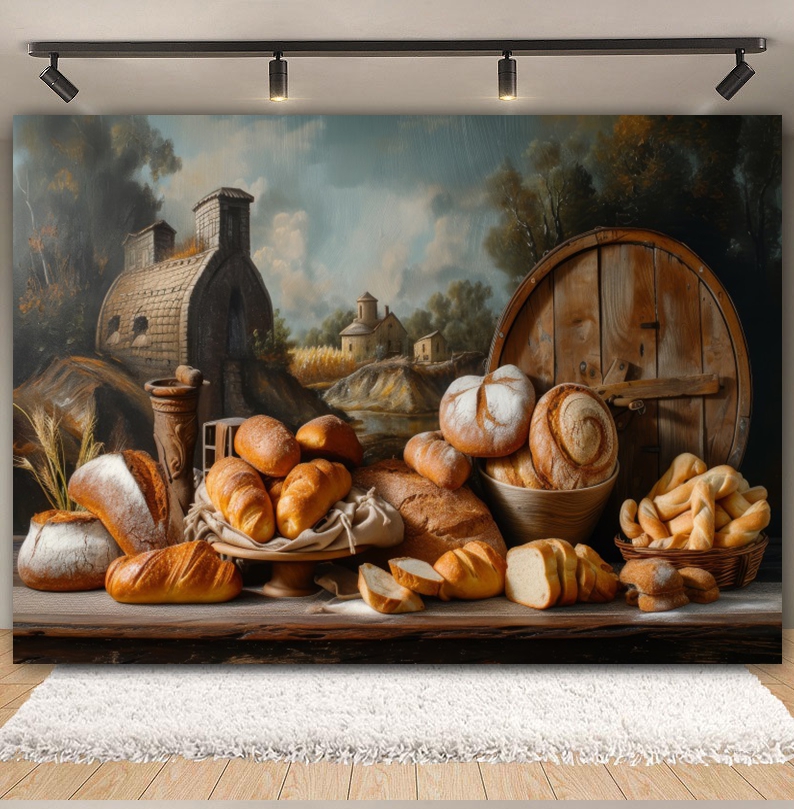 Фон для фотосъемки приготовлен – обзор и цена Kitchen Baking Background