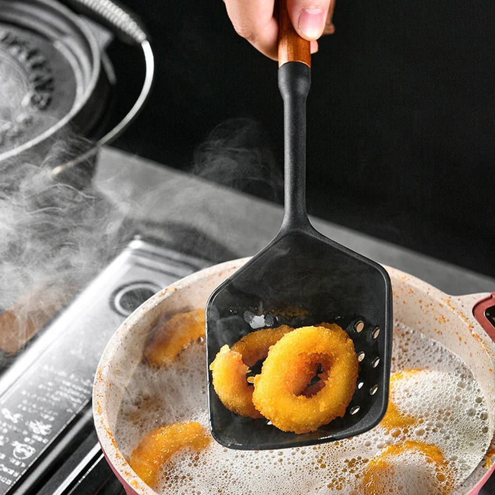 7 шт., черная силиконовая дере – обзор и цена Kitchen Baking Utensil Set