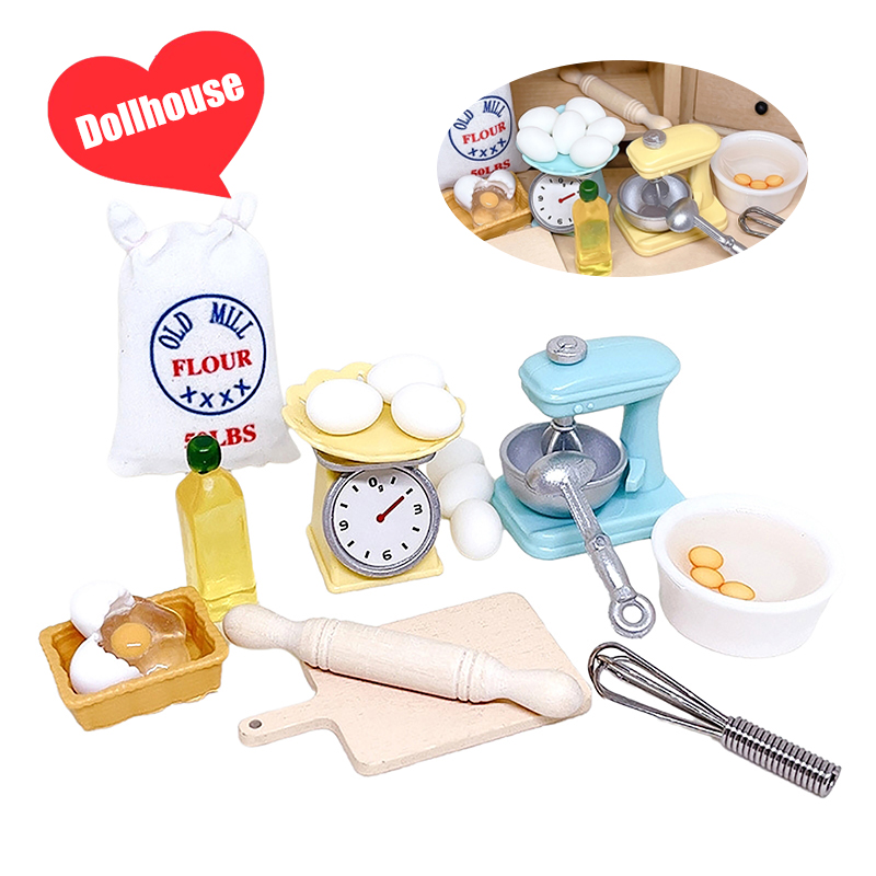 1 компл. 1:12 кукольный домик  – обзор и цена Kitchen For Baking