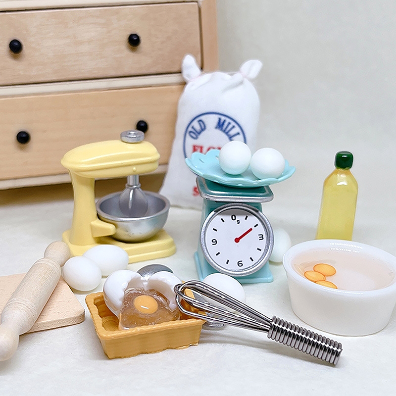 1 компл. 1:12 кукольный домик  – обзор и цена Kitchen For Baking