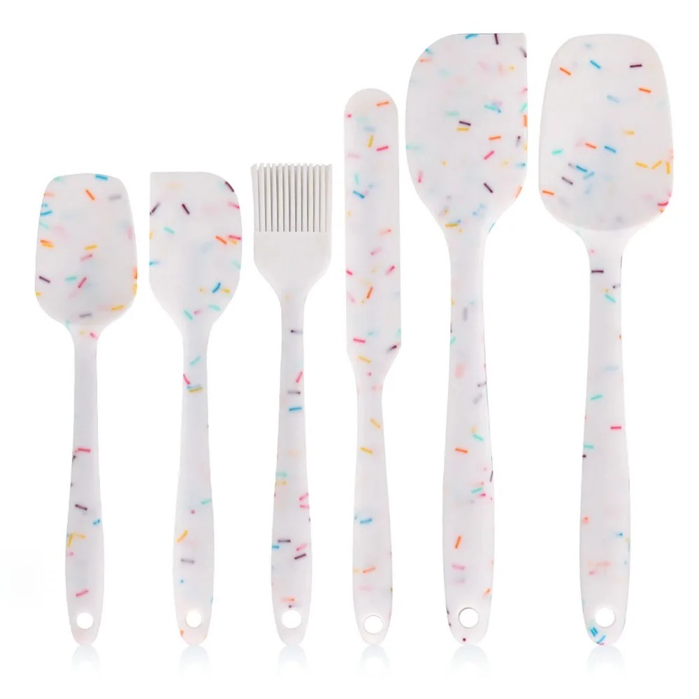 ​ 6 шт., набор силиконовых лоп – обзор и цена Kitchen Baking Utensil Set