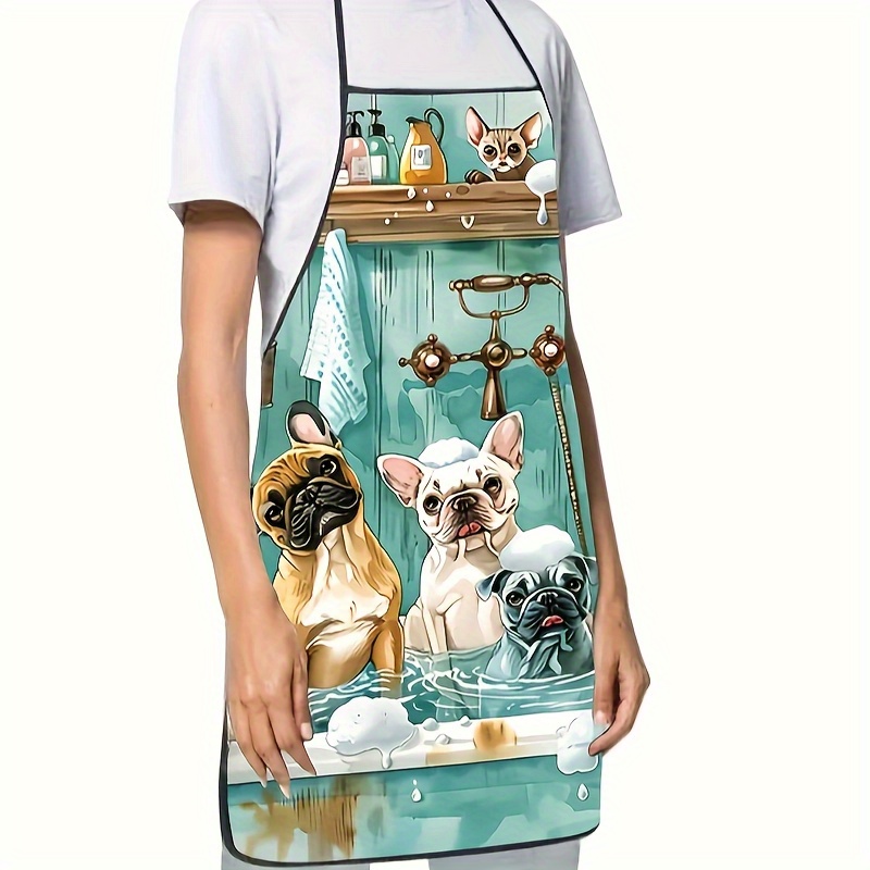 Модный фартук с рисунком собак – обзор и цена Baking Kitchen At Home