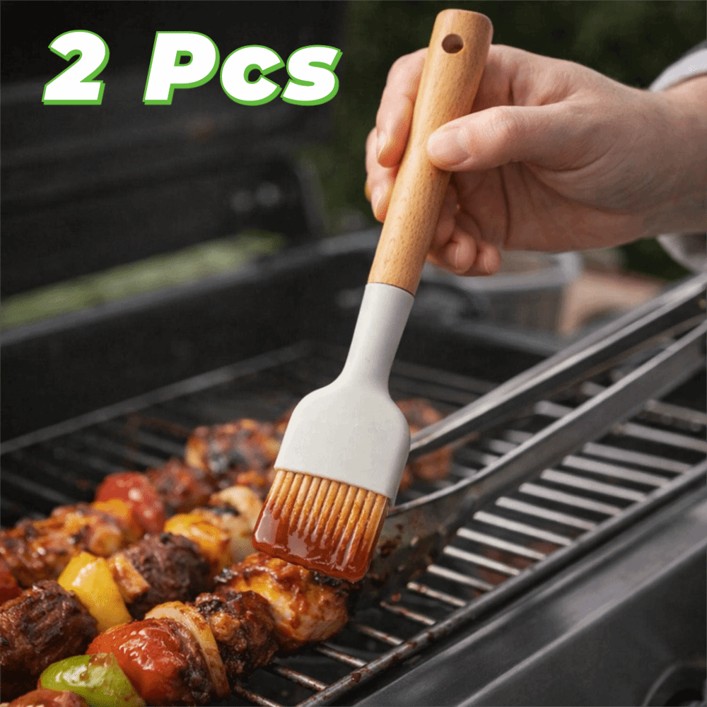 Набор из 2 силиконовых кистей  – обзор и цена Pastry Brush Silicone